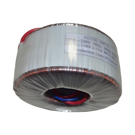 Low frequency toroidal transformer core 220V